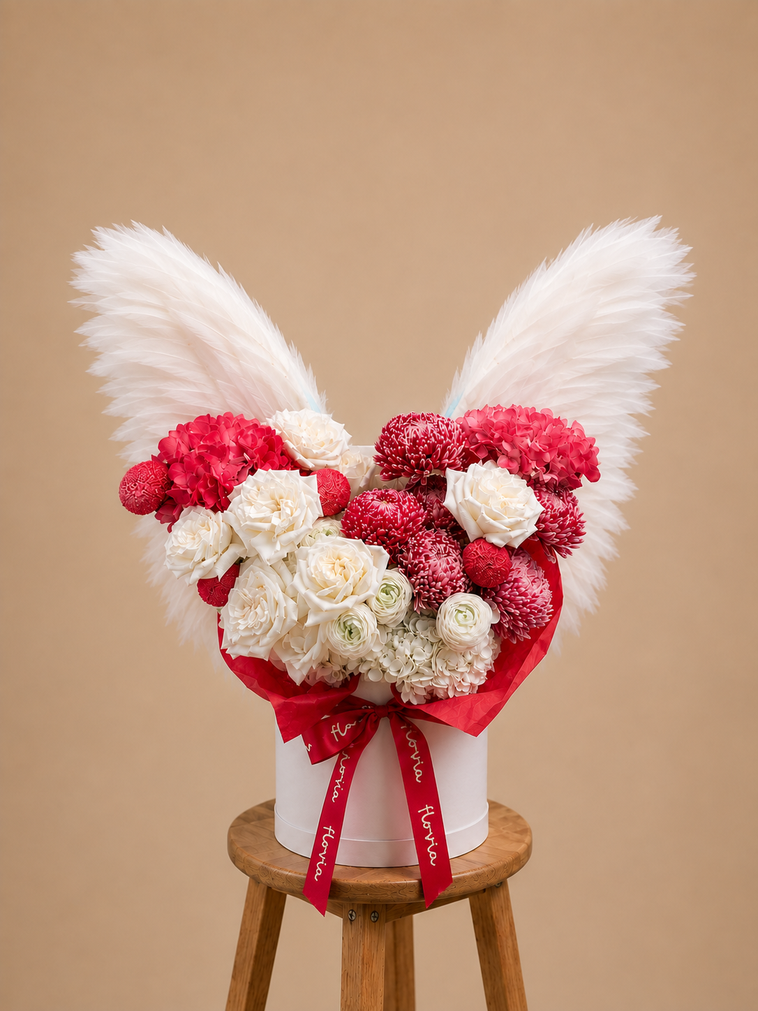 Angel Heart Flower Box