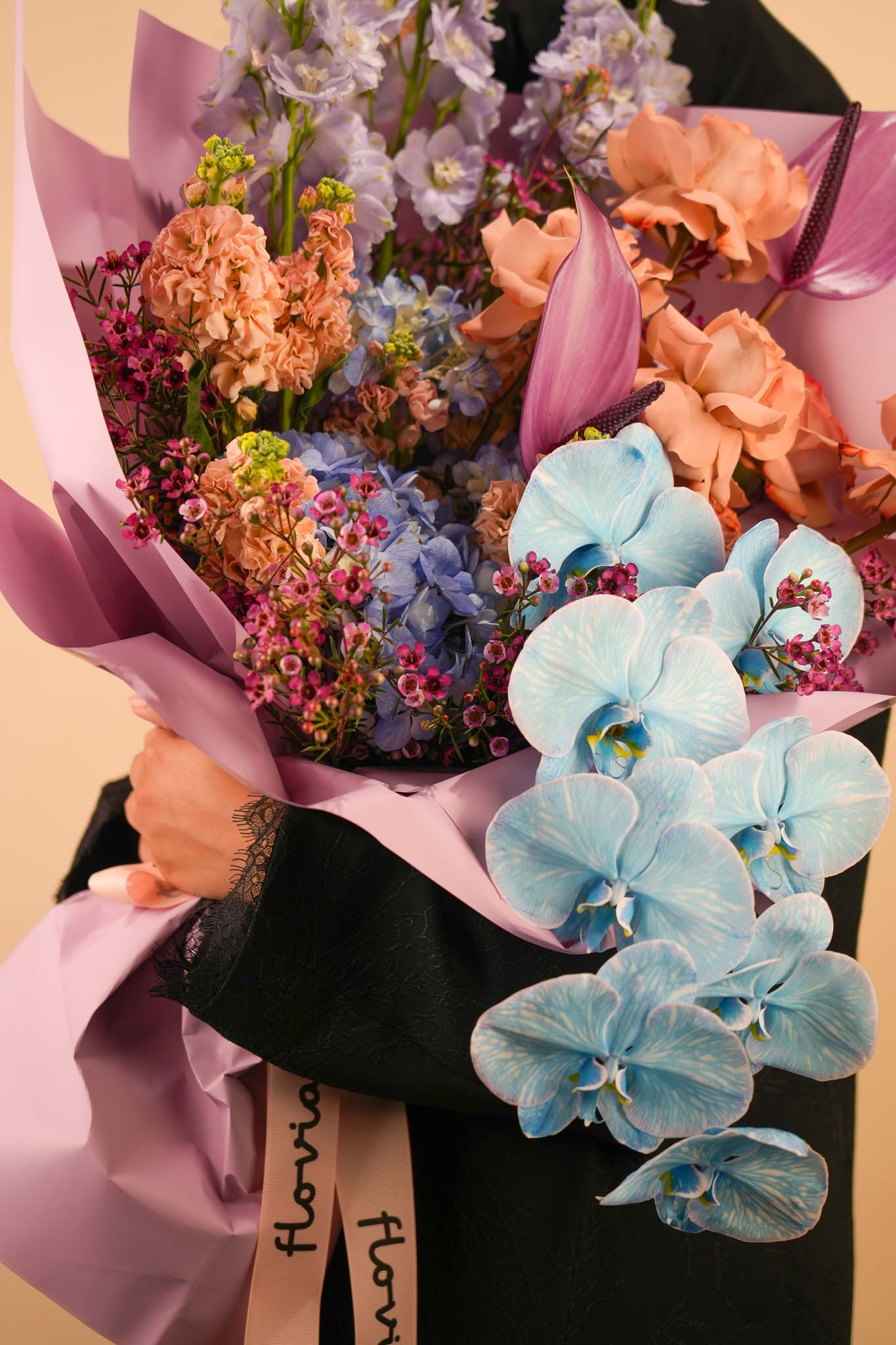 Azure Bloom Bouquet