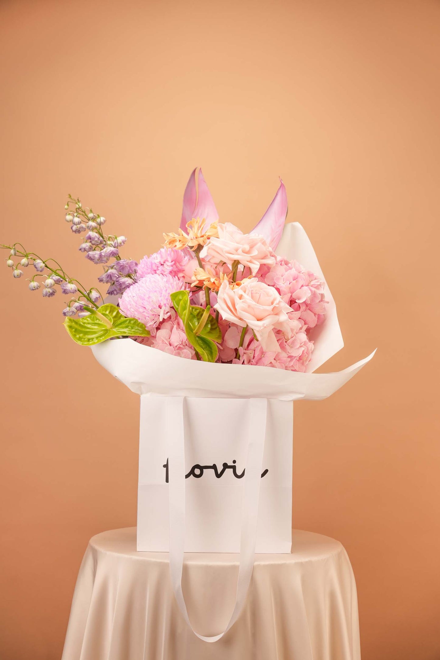 Pink Blossom Flower Bouquet