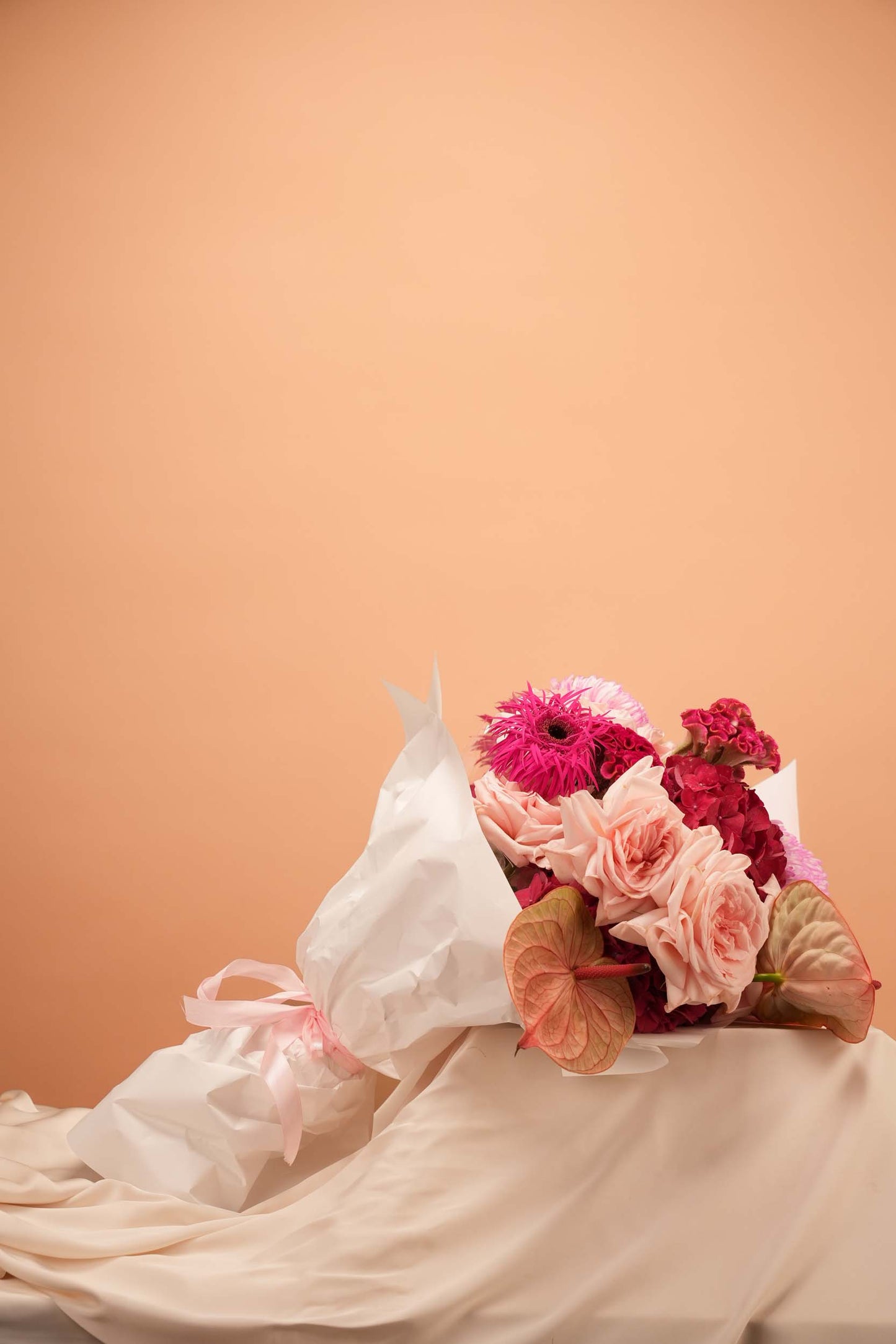 Rosy Celebration Flower Bouquet