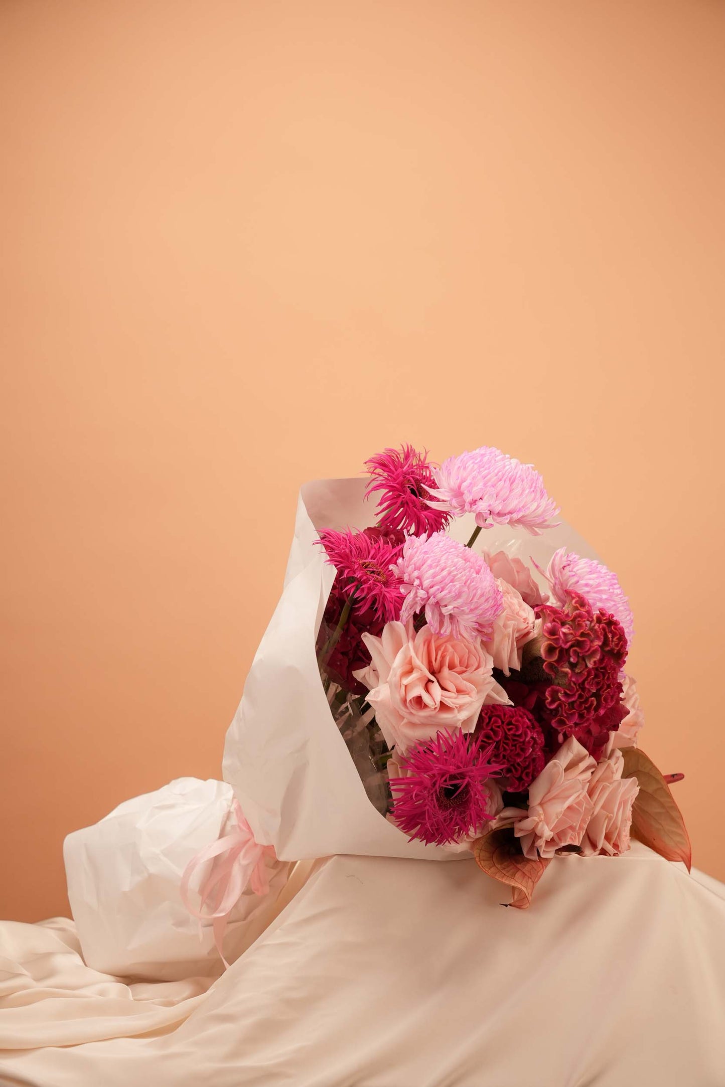Blush Romance Flower Bouquet