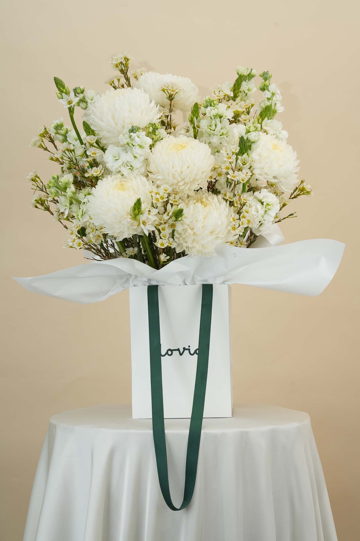 Pure White Garden
