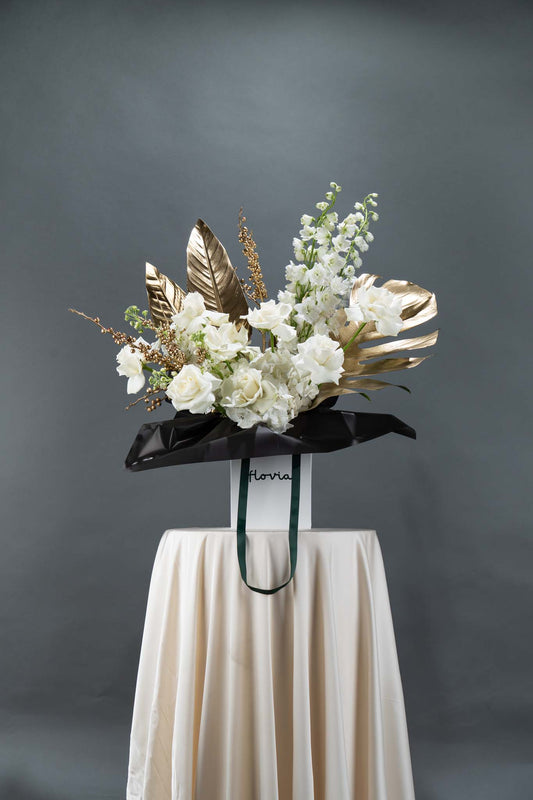 Snowfall Luxe Bag Arrangement