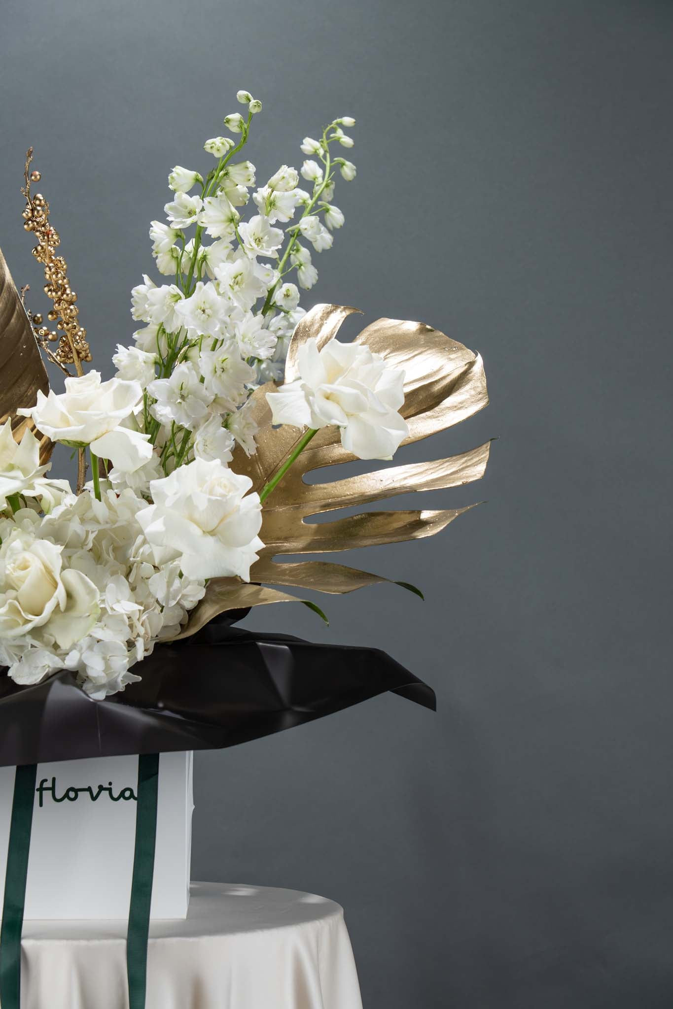 Snowfall Luxe Bag Arrangement