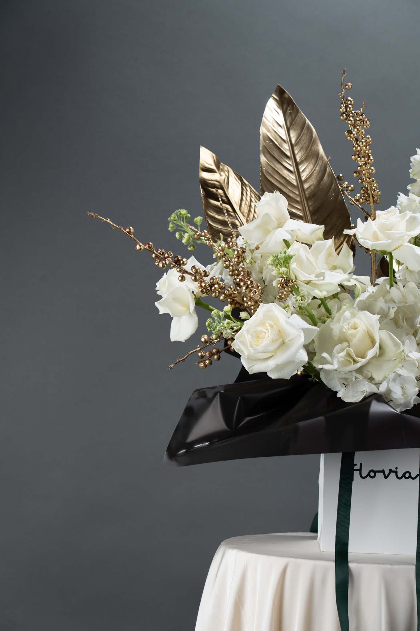 Snowfall Luxe Bag Arrangement