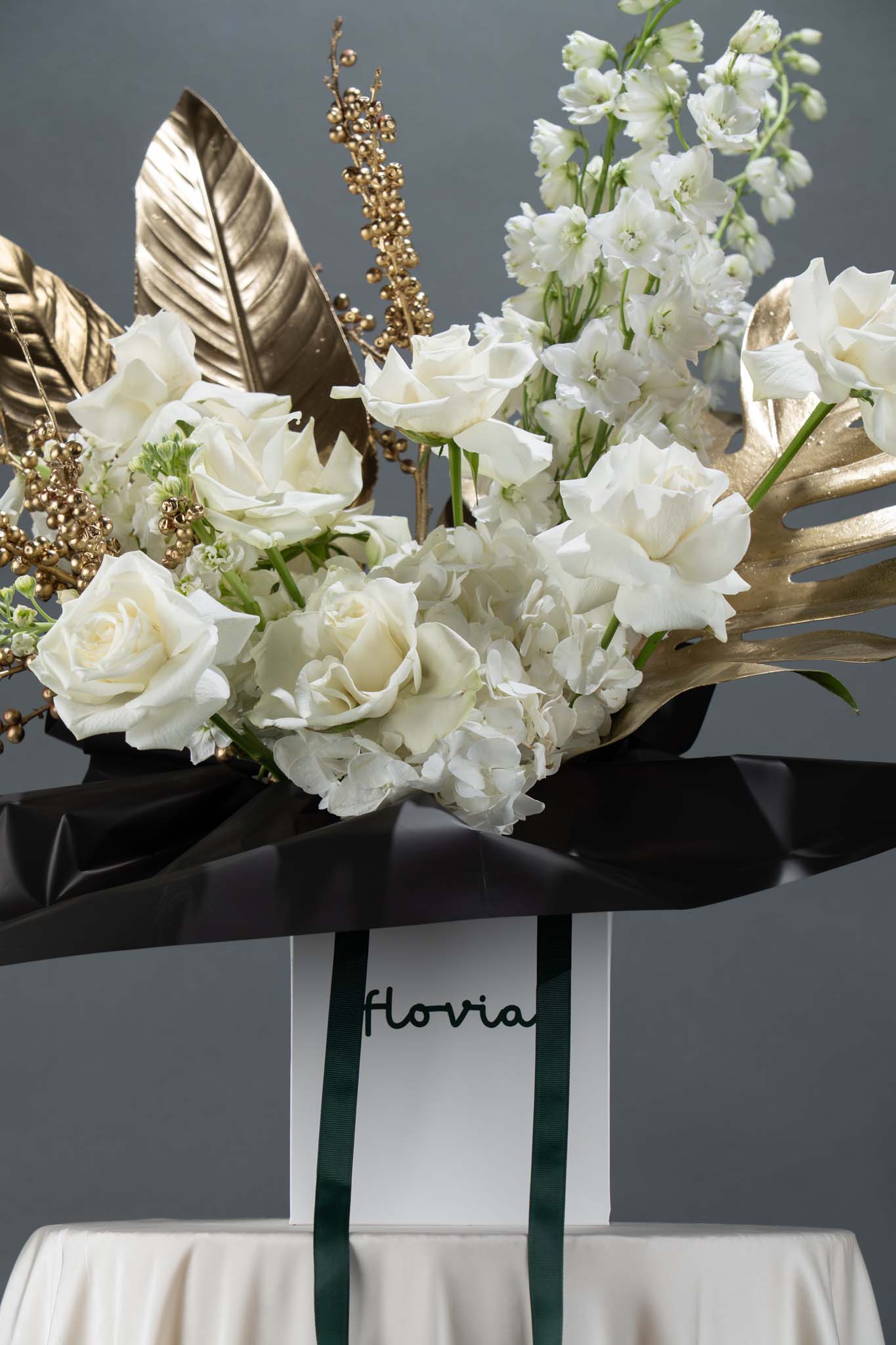 Snowfall Luxe Bag Arrangement