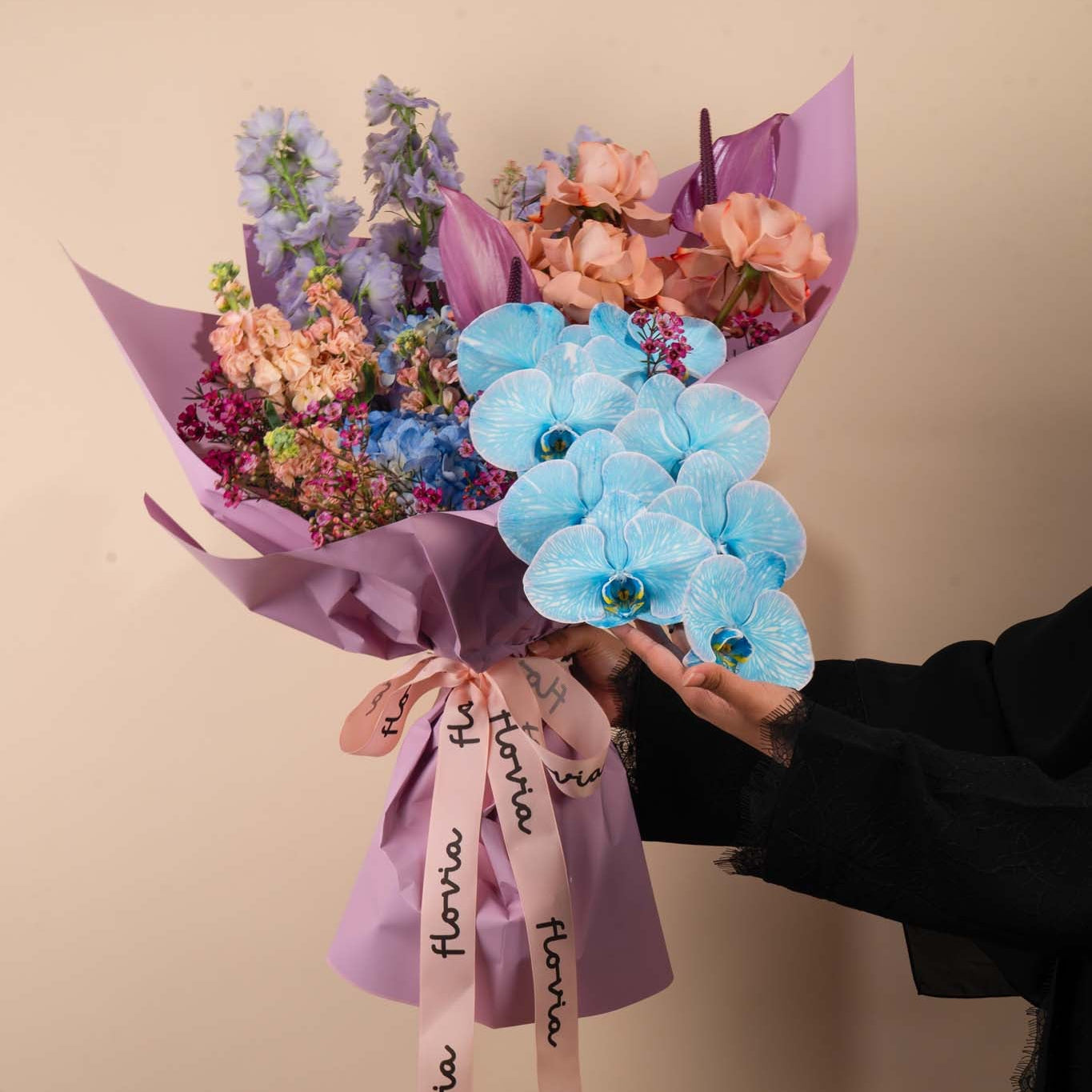 Azure Bloom Bouquet