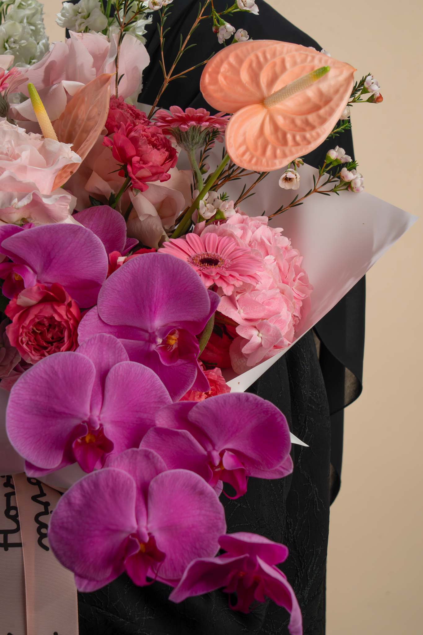 Blush Orchid Elegance Bouquet