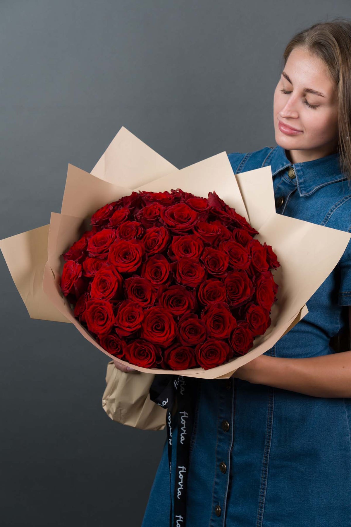 51 Roses 51 Premium Red Roses Bouquet