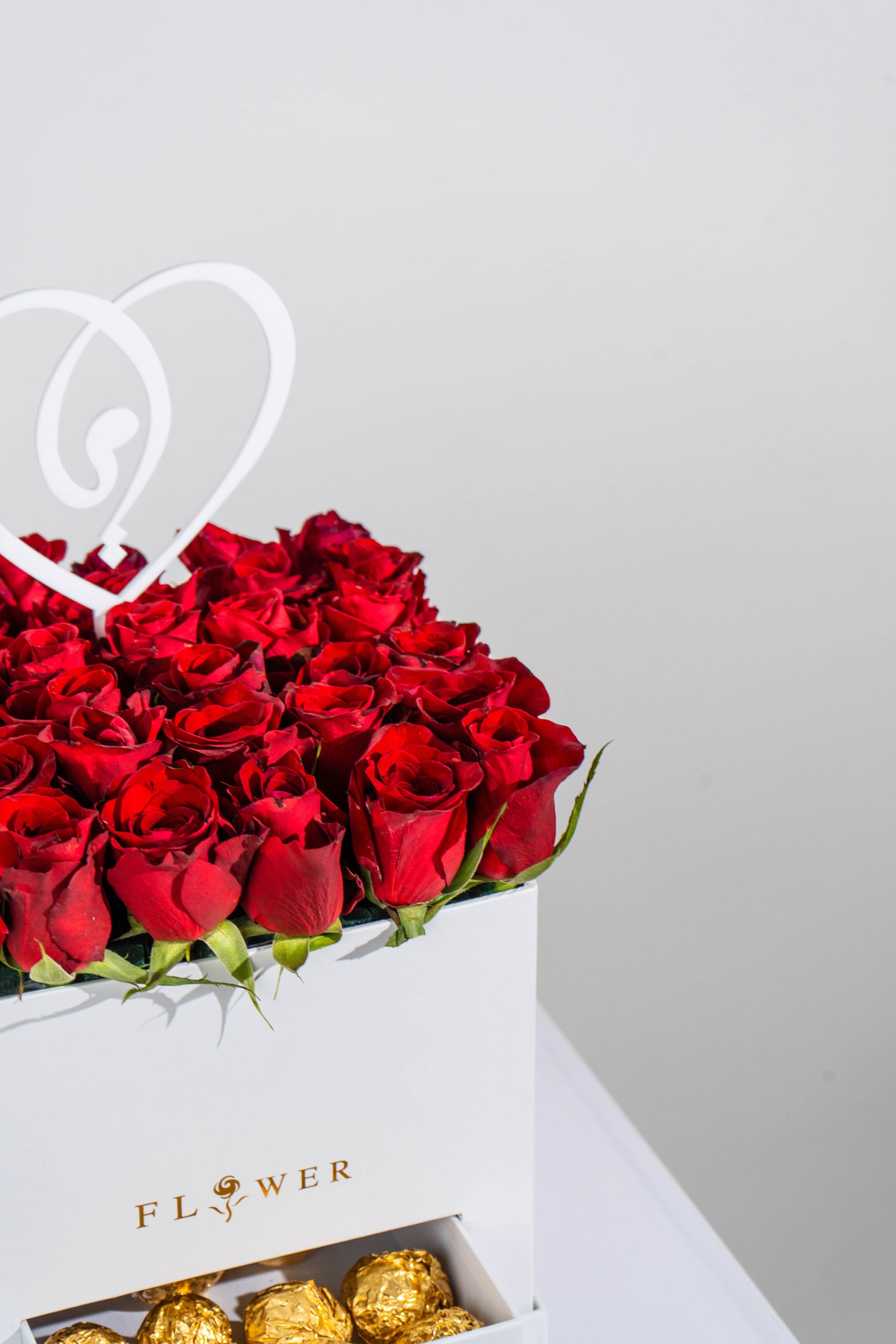 Red Roses Basket