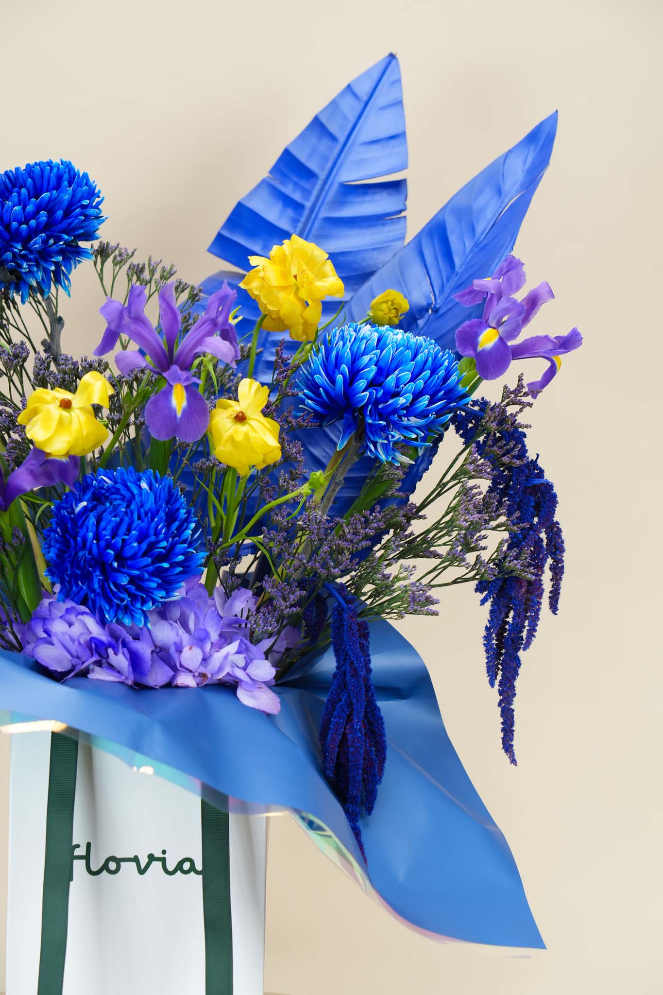Royal Amethyst Sunshine Bag Arrangement